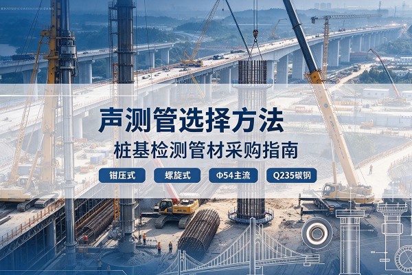 莫力达瓦声测管选型标准