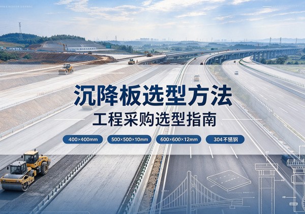 莫力达瓦沉降板选择方法